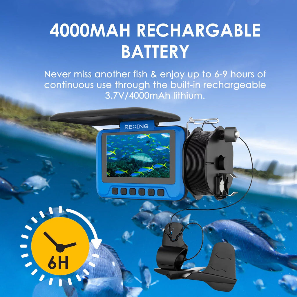 Rexing FC1 Fluid Fishing Camera w/ Winding Spool