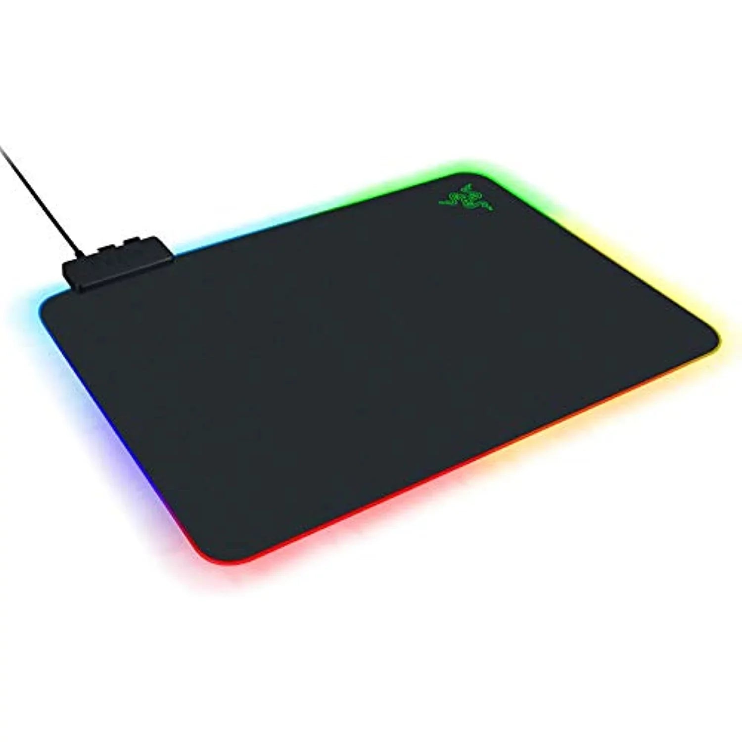Razer Firefly Hard V2 RGB Gaming Mouse Pad: Customizable Chroma Lighting, Built-in Cable Management, Balanced Control & Speed, Non-Slip Rubber Base