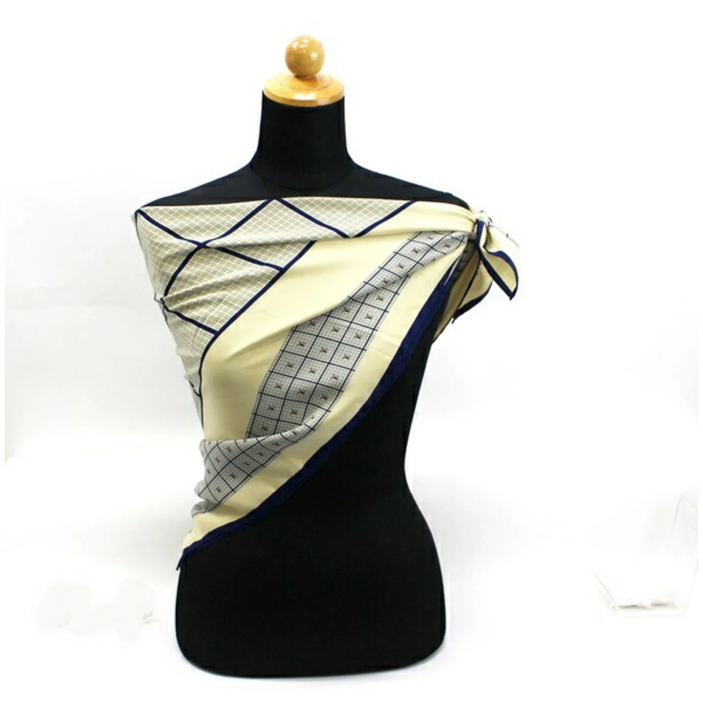 Pre-Owned Louis Vuitton Scarf Muffler Beige Women's (Good)