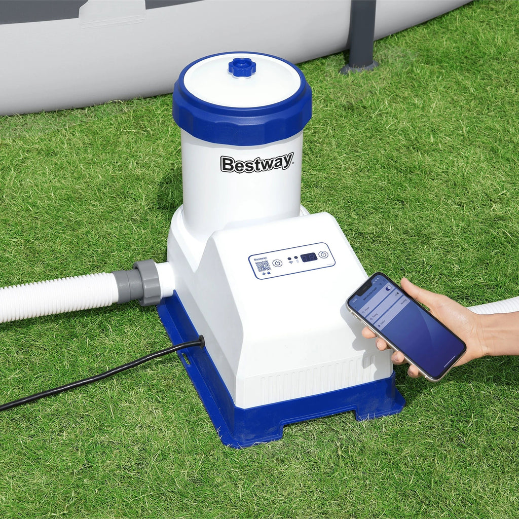 Bestway Flowclear Smart Touch 2000 GPH App Controlled Pool Filter Pump