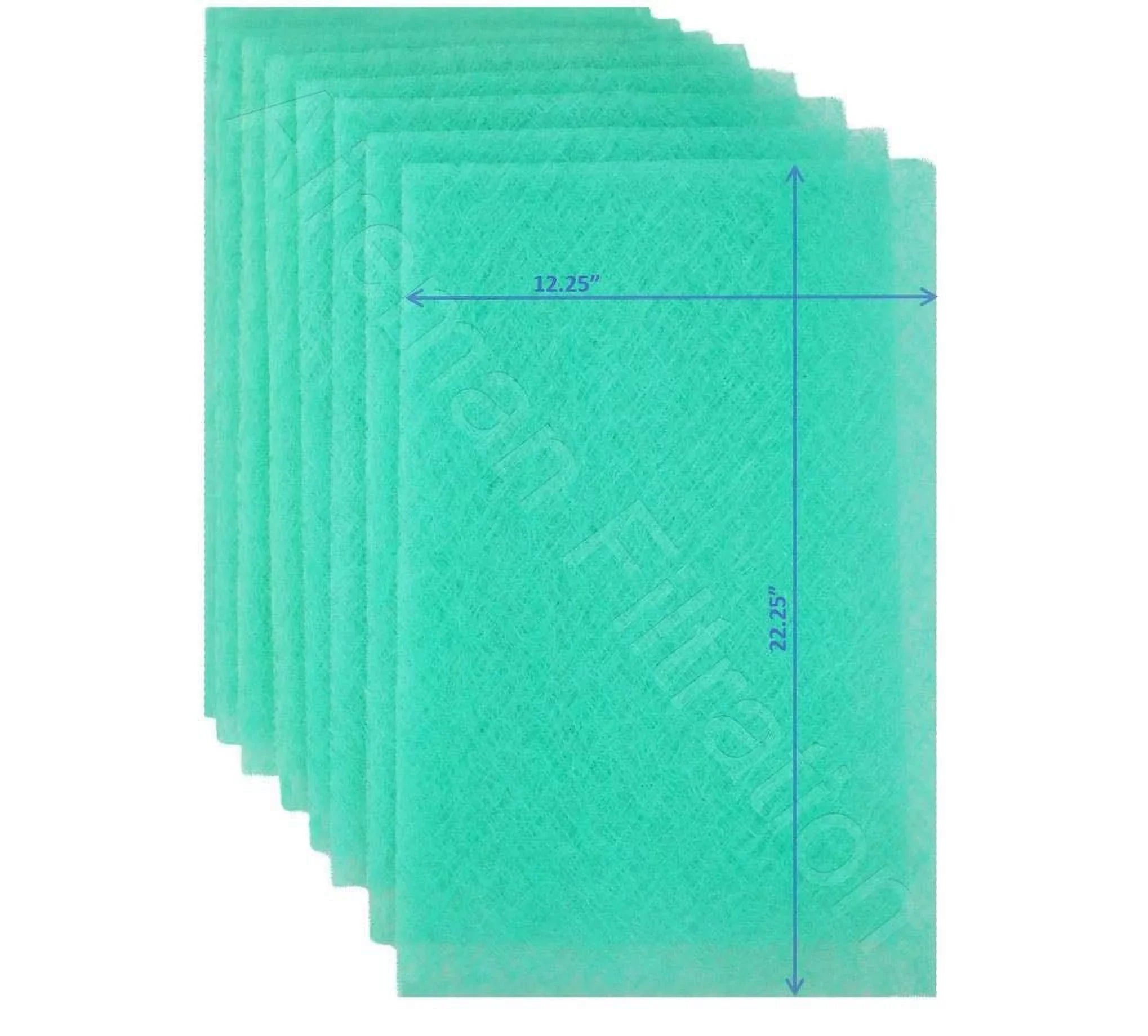 Wingman1 - 14x25x1 Electronic AC Furnace Air Filter Replacement Pads Year Supply - 4 Changes