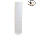 Ideal H2O Compatible Coconut Carbon Filter, 10" 4 Pack by CFS