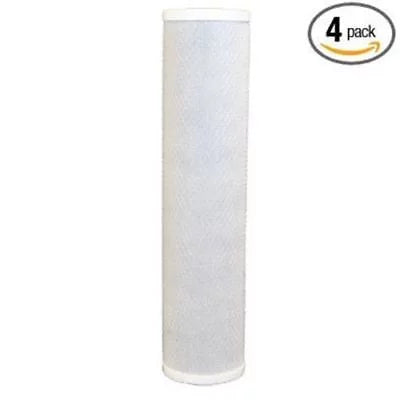 Ideal H2O Compatible Coconut Carbon Filter, 10" 4 Pack by CFS