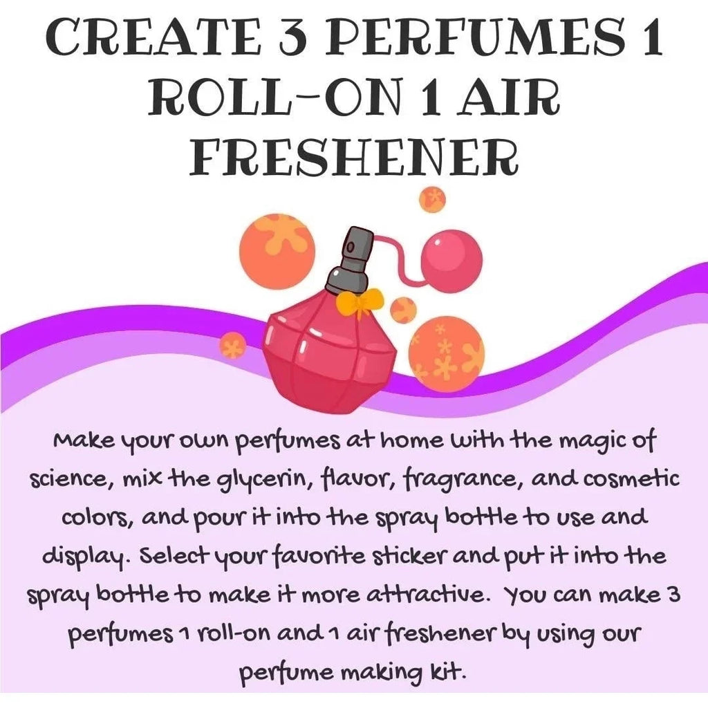 Explore STEM Learner My Perfume Making Lab Air Freshner DIY Scientist Kit Mighty Mojo