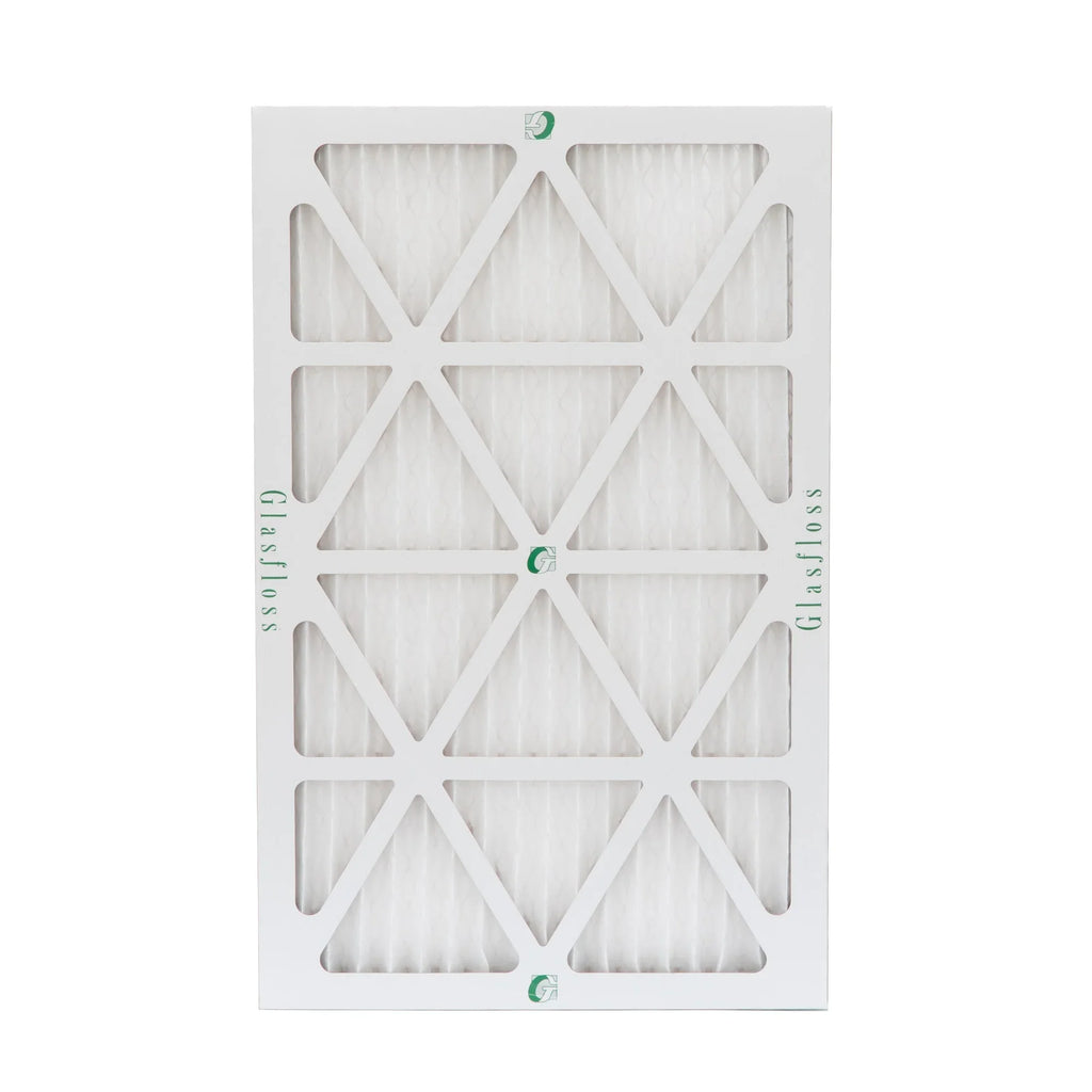 16x24x1 MERV 10 Pleated HVAC Air Filters by Glasfloss. ( Quantity 5 ) Exact Size: 15-1/2 x 23-1/2 x 7/8