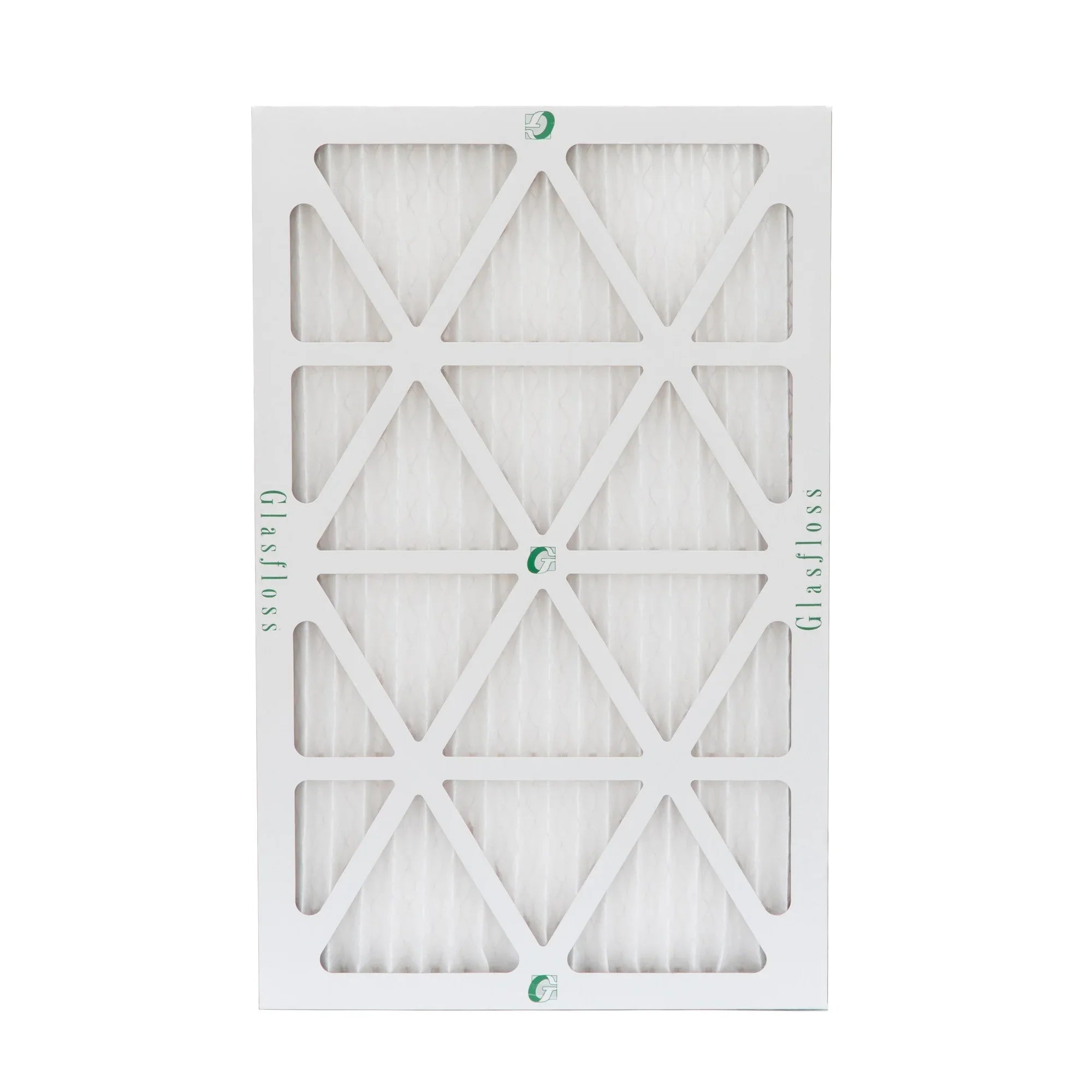 16x24x1 MERV 10 Pleated HVAC Air Filters by Glasfloss. ( Quantity 5 ) Exact Size: 15-1/2 x 23-1/2 x 7/8