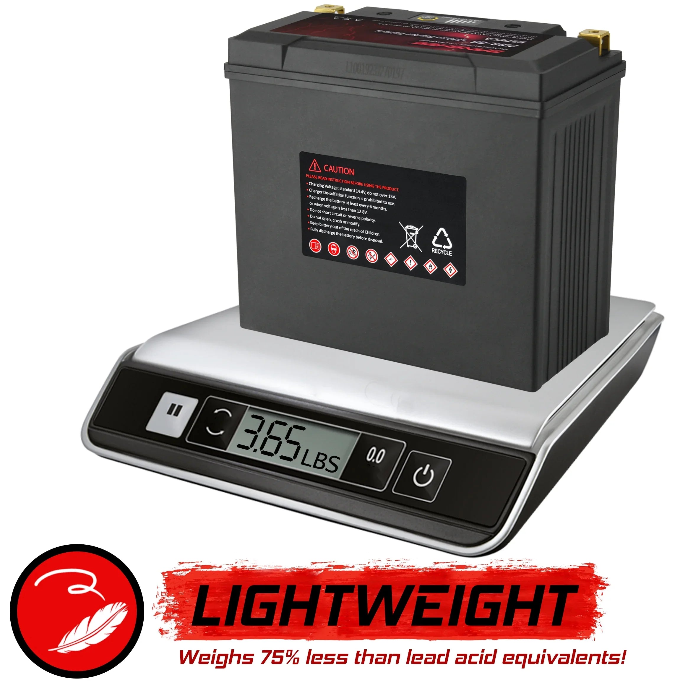 Banshee 20L-BS LiFePO4 Motorsports Battery Compatible with Sea-Doo GTX Limited iS 260 2016 to 2016