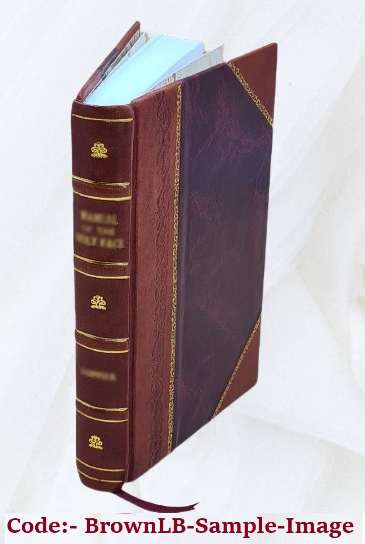 Oeuvres de M. Rousseau de Genève. Volume v.8 1769 [Leather Bound]
