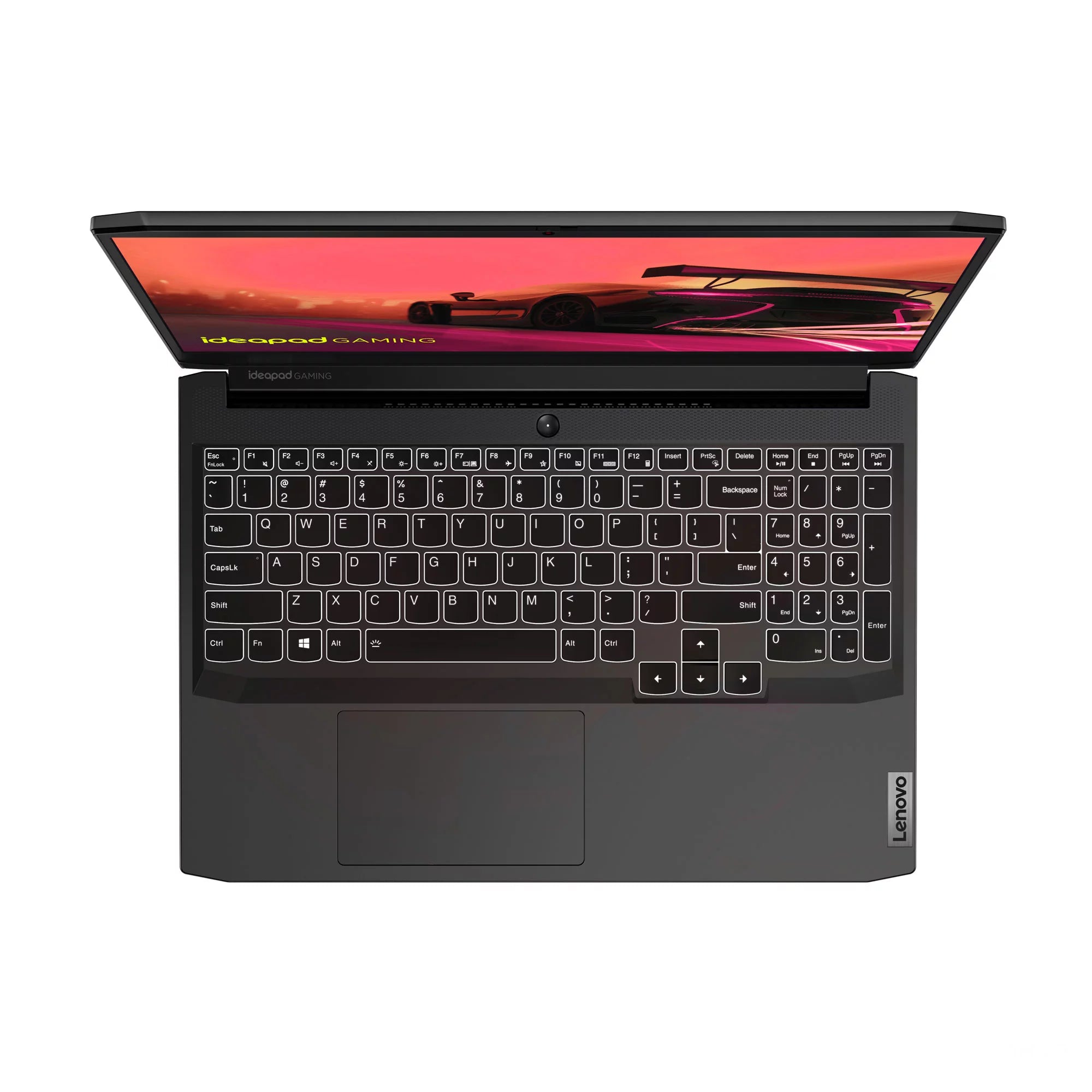IdeaPad 15.6" FHD Gaming Notebook Ryzen 5 5600H, 8GB RAM, 1TB HD & 256GB SSD, Windows 10 Home, Black, 82K20001US