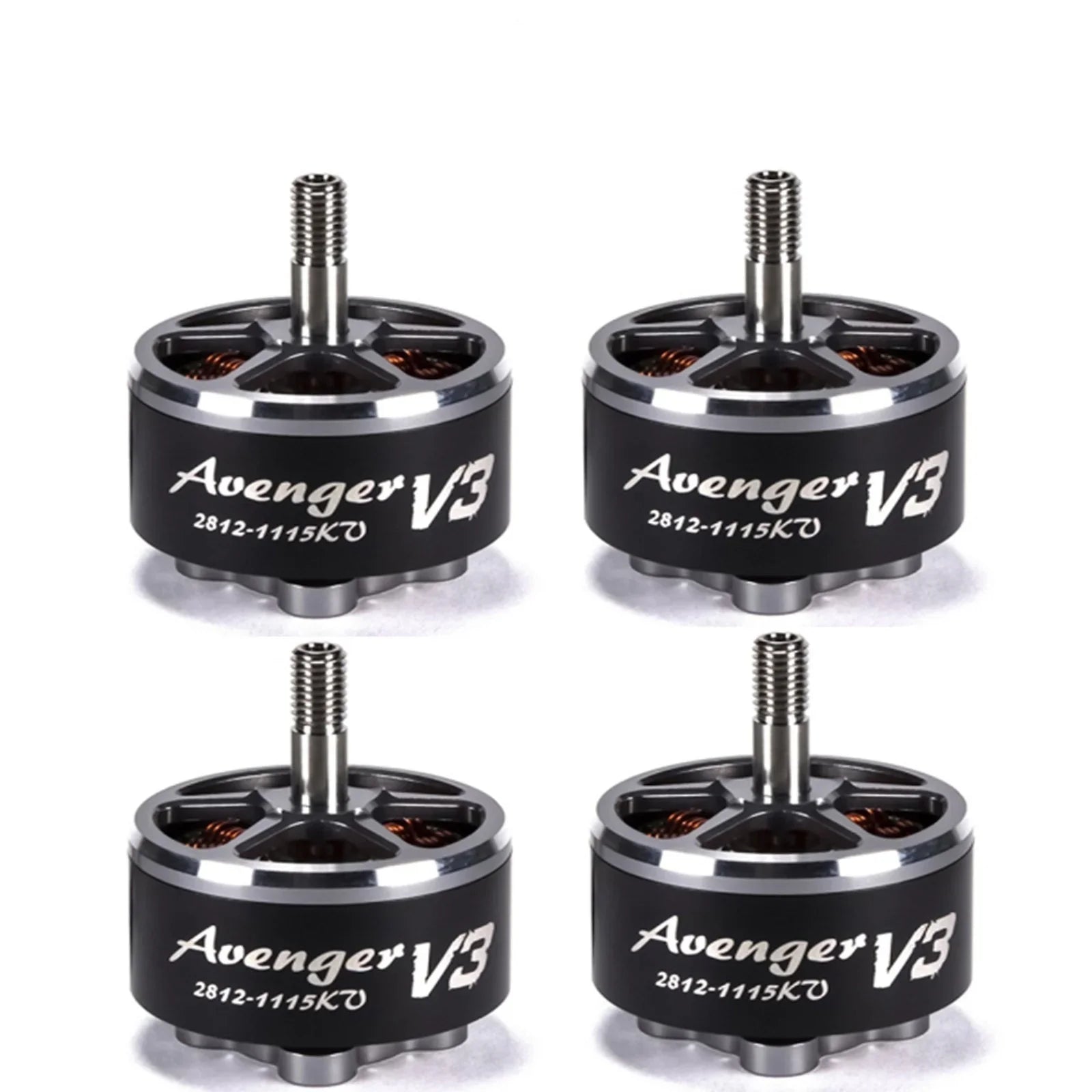 Nebublu ESC,V3 1115KV Motor 2812 V3 FPV Remote Drone ERYUE dsfen ESC V3 900KV Motor HUIOP Motor 4PCS