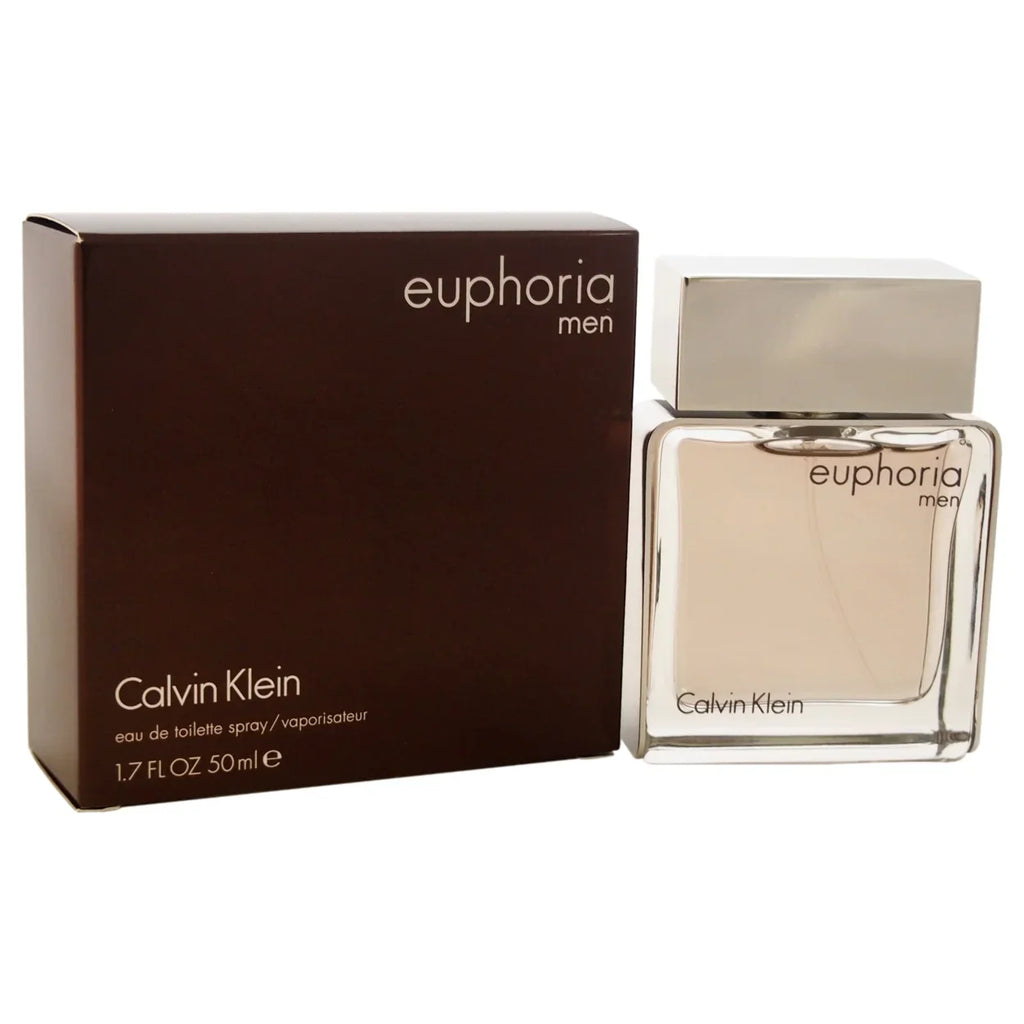 Calvin Klein Beauty Euphoria Eau de Toilette, Cologne for Men, 1.7 Oz