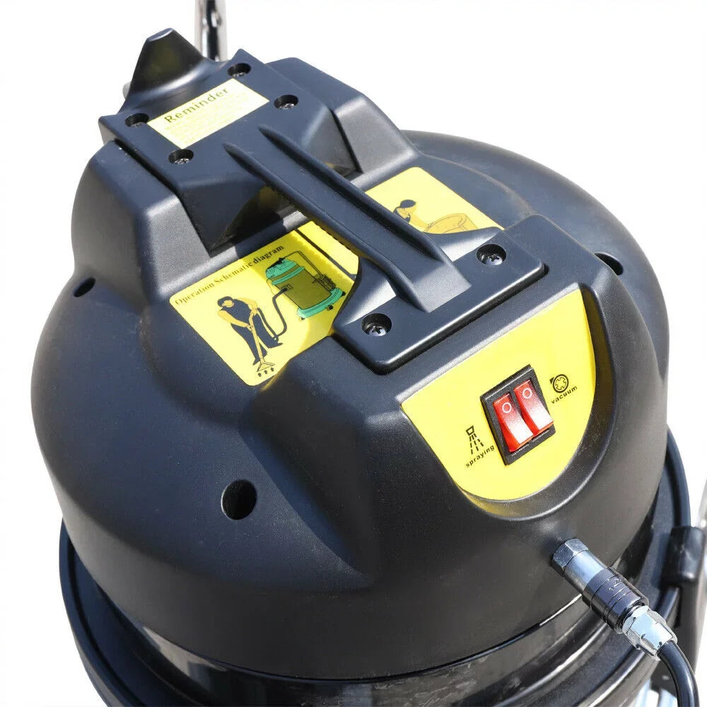 CNCEST 40L Commercial Carpet Cleaning Machine Vacuum Cleaner Extractor Dust Collector