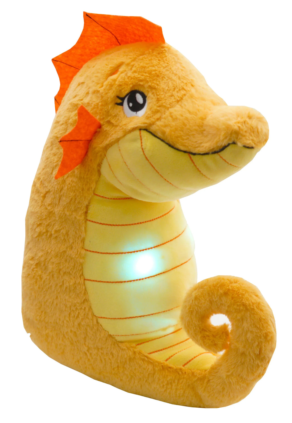 Lullabrites Sea Friends 13" Seahorse Plush Toy with Lights and Sounds