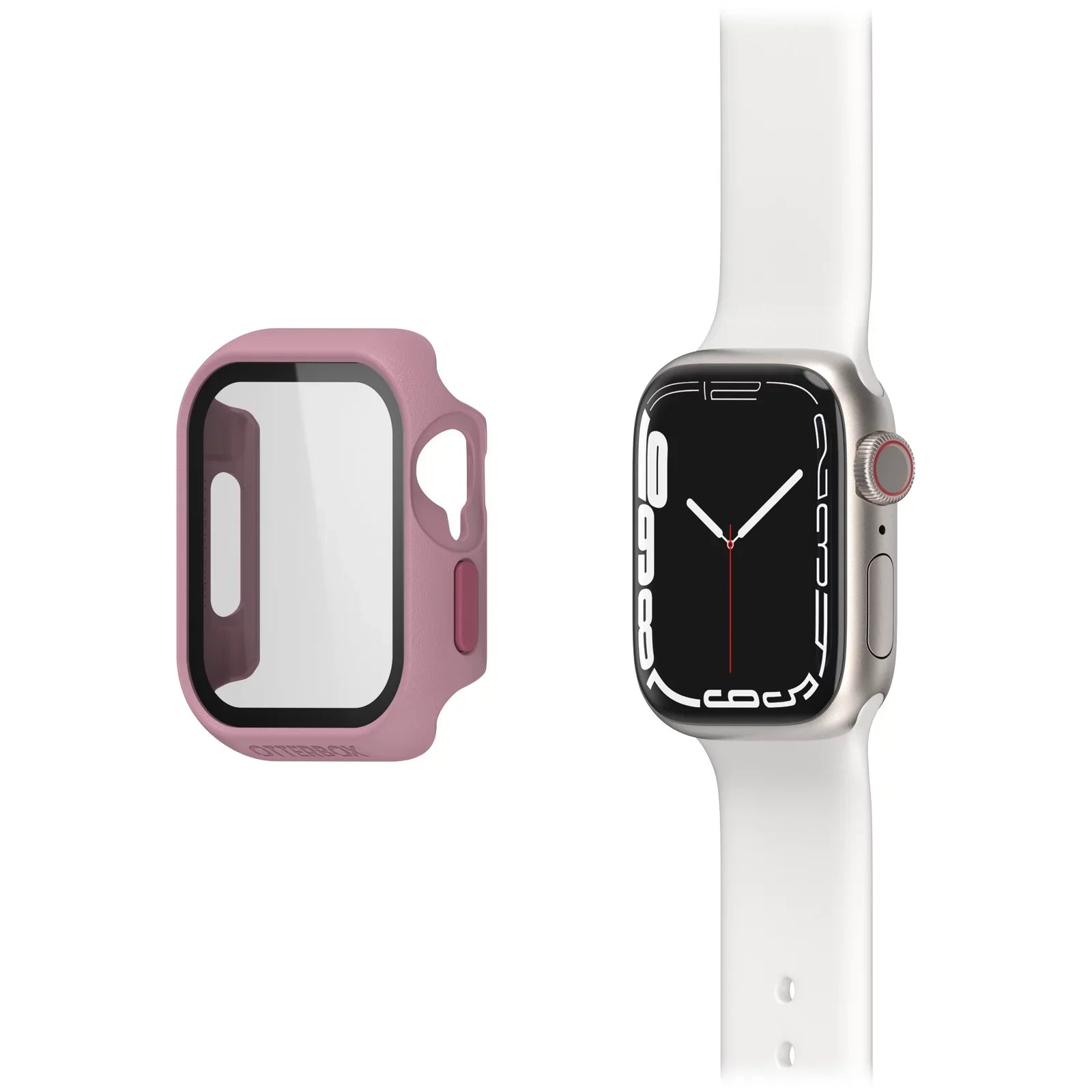 OtterBox Omni Edge Case for Watch Series 9/8/7 - 41 MM - Mauve Morganite