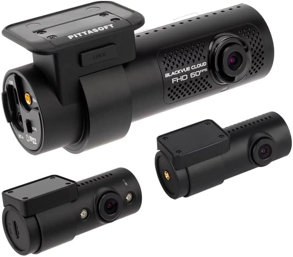 BLACKVUE DR750X-3CH PLUS | DUAL FHD + HD TRIPLE CHANNEL CLOUD DASHCAM | LTE VIA OPTIONAL LTE MODULE (32GB)