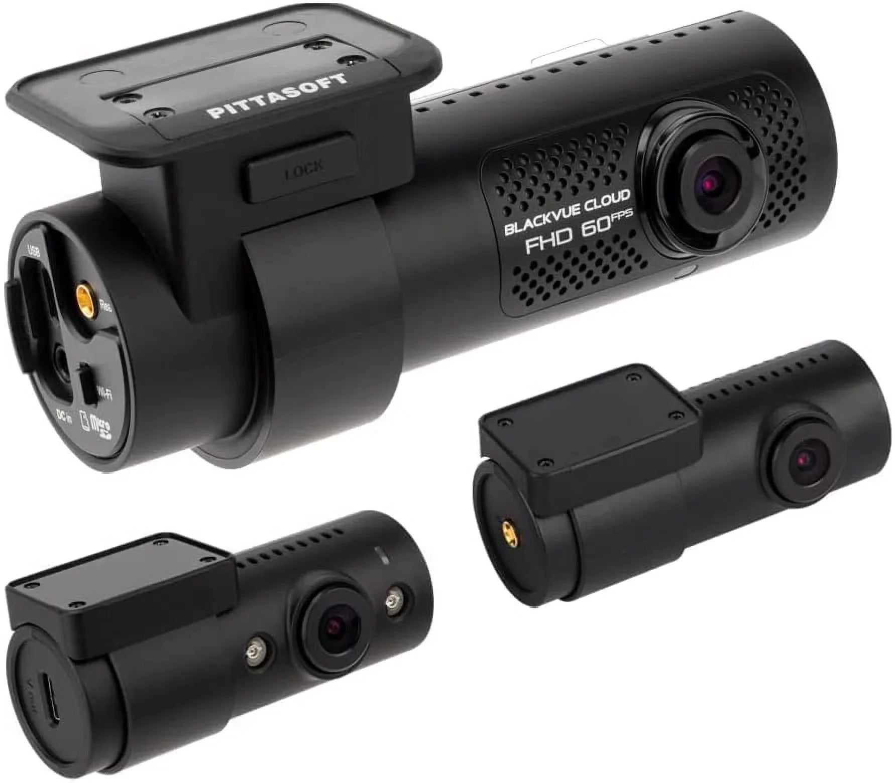 BLACKVUE DR750X-3CH PLUS | DUAL FHD + HD TRIPLE CHANNEL CLOUD DASHCAM | LTE VIA OPTIONAL LTE MODULE (32GB)