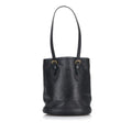 Pre-Owned Louis Vuitton Epi Bucket PM Tote Bag Shoulder M58992 Noir Black Leather Ladies LOUIS VUITTON (Fair)