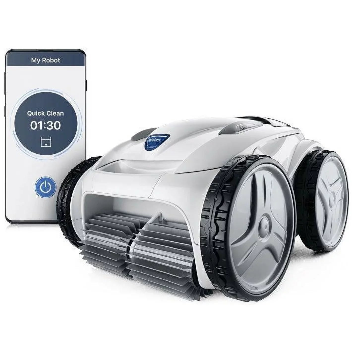 The Polaris P965iQ Robotic Pool Cleaner with iAquaLink Control F965IQ