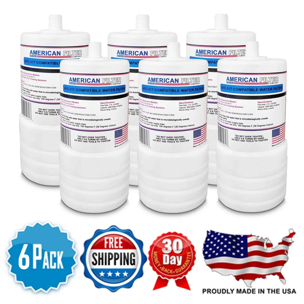 AFC Brand , Fluid Filter Cartridge , Model # AFC-APH-217 , Compatible with 3M® 46290-20 - 6 Pack - Made in U.S.A.