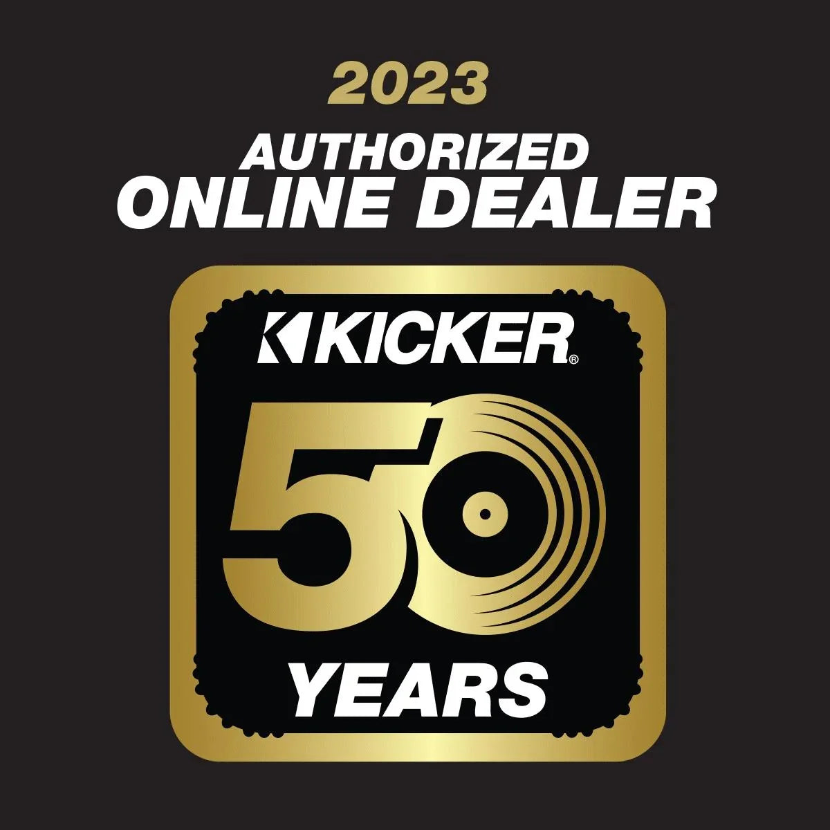 Kicker 48TRTP122 Down-Firing 12" CompRT 2-Ohm Subwoofer Enclosure