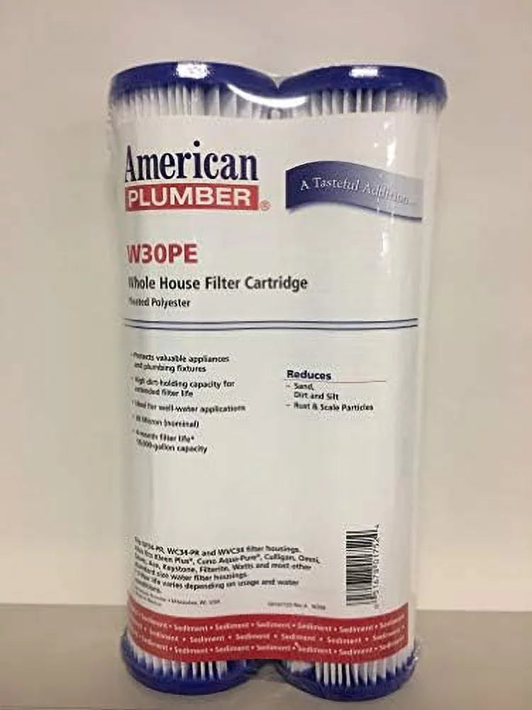 W30PE Whole House Sediment Filter Cartridge (2-Pack)