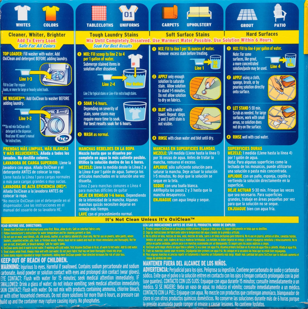 OxiClean™ Versatile Stain Remover 11.7 lb. Box