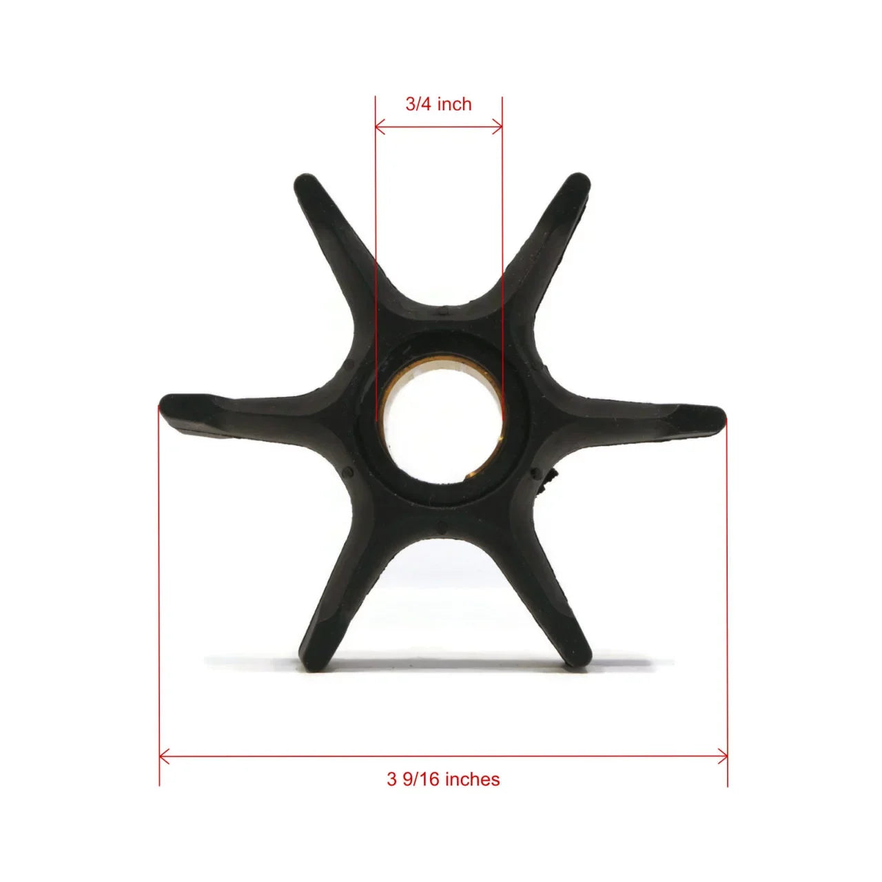 The ROP Shop | Liquid Pump Impeller, Housing Kit For Johnson, Evinrude 0391049, 391049 Outboard