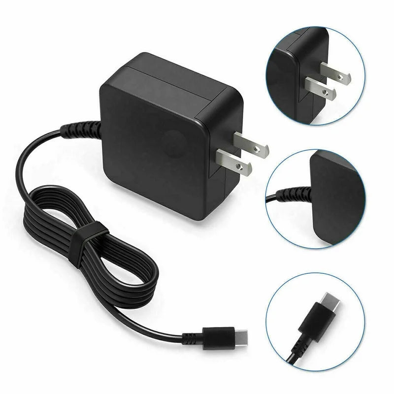 Nuxkst 65w USB-C Ac Adapter for ThinkPad 11e Yoga Gen 6 20SF power supply charger