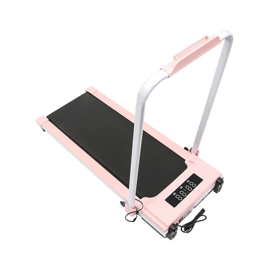 Electric Treadmill Jogging Walking Exercise Machine Under Desk w/Remote 2 In 1
