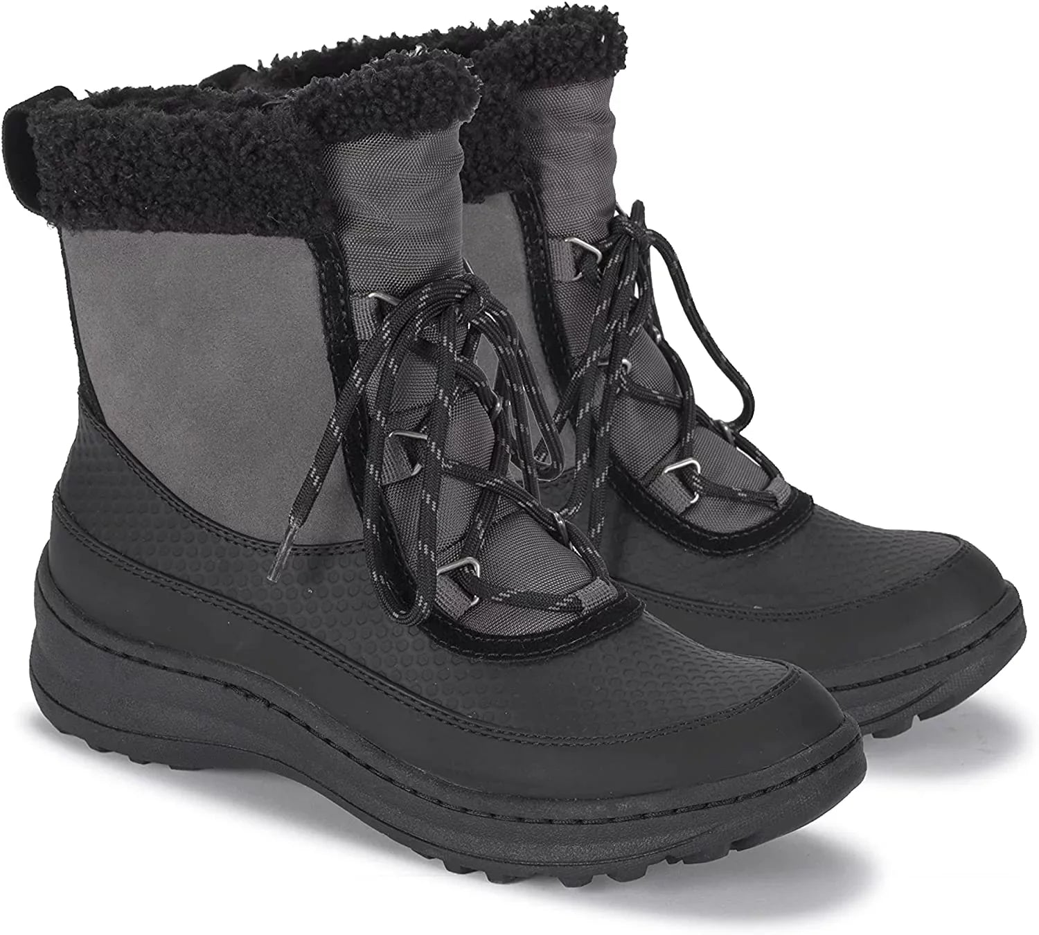 Baretraps ALTA Women's Boots Dark Grey/Black Suede Size 6 M (BT28513)