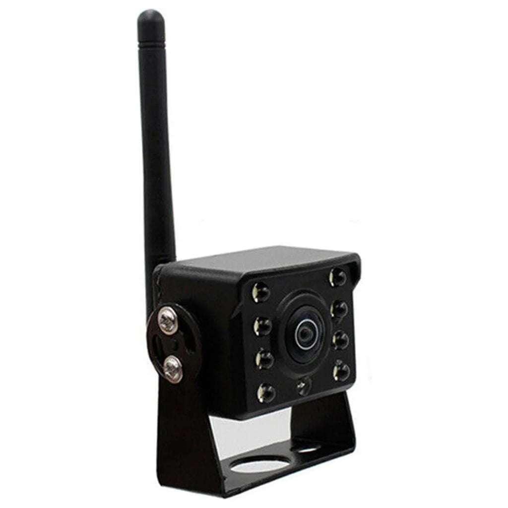 Aumotop Wireless Reversing Monitor with Night Vision, LED Reverse Backup Camera for Trucks and Buses
