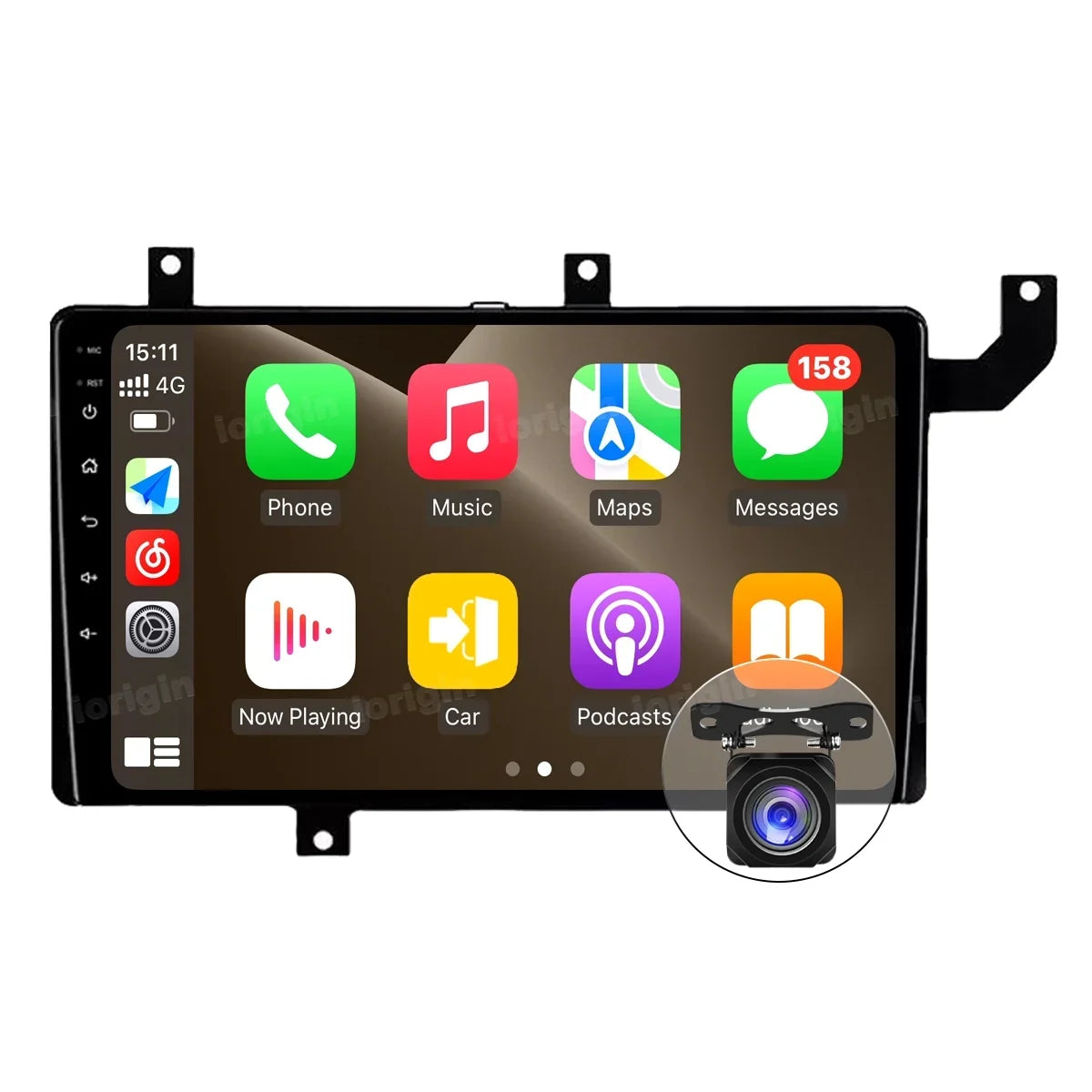 For Toyota Tacoma N300 2016-21 Head Unit Android 13 Radio 4+32GB with Carplay GPS Bluetooth Backup Camera