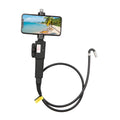 Shinysix Industrial Endoscope, 6.3-inch Monitor 8.5mm Lens Manual Steerable Tube 8.5mm With Video Manual Steerable 1m 3.5-inch To 6.3-inch Lens Capture Videos Steerable Qisuo Siuke Nebublu
