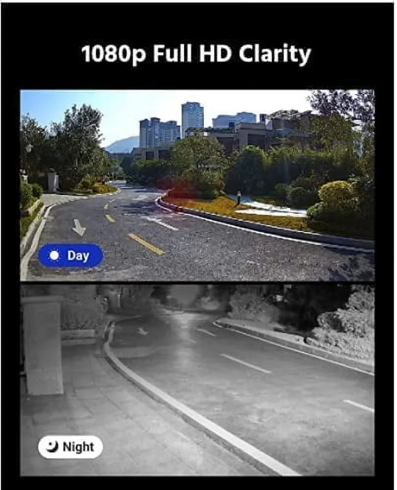 101AV Security Dome Camera 1080P 1920x1080 True Full-HD 4in1(TVI, AHD, CVI, CVBS) 3.6mm Fixed Lens 2.4 Megapixel STARVIS Image Sensor In/Outdoor Smart IR DWDR Surveillance Home Office (White)