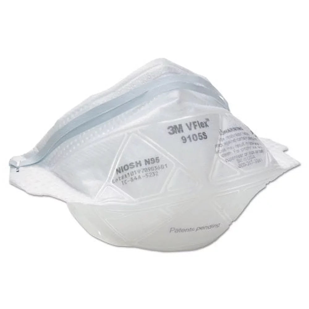 3M VFlex Particulate Respirator N95, Small, 50/box -MMM9105S