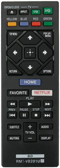 RMT-VB201U Replace Remote Control fit for Blu-Ray BD Disc DVD Player BDP-BX370 BDP-S1700 BDP-S3700 BDP-S6700