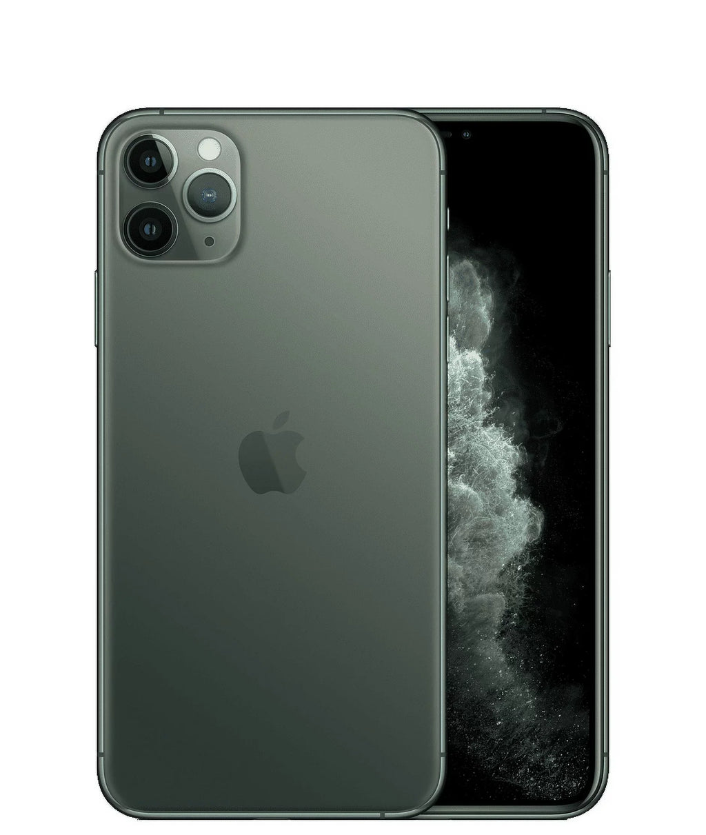 Restored iPhone 11 Pro Max 256GB Midnight Green Fully Unlocked Smartphone (Refurbished)