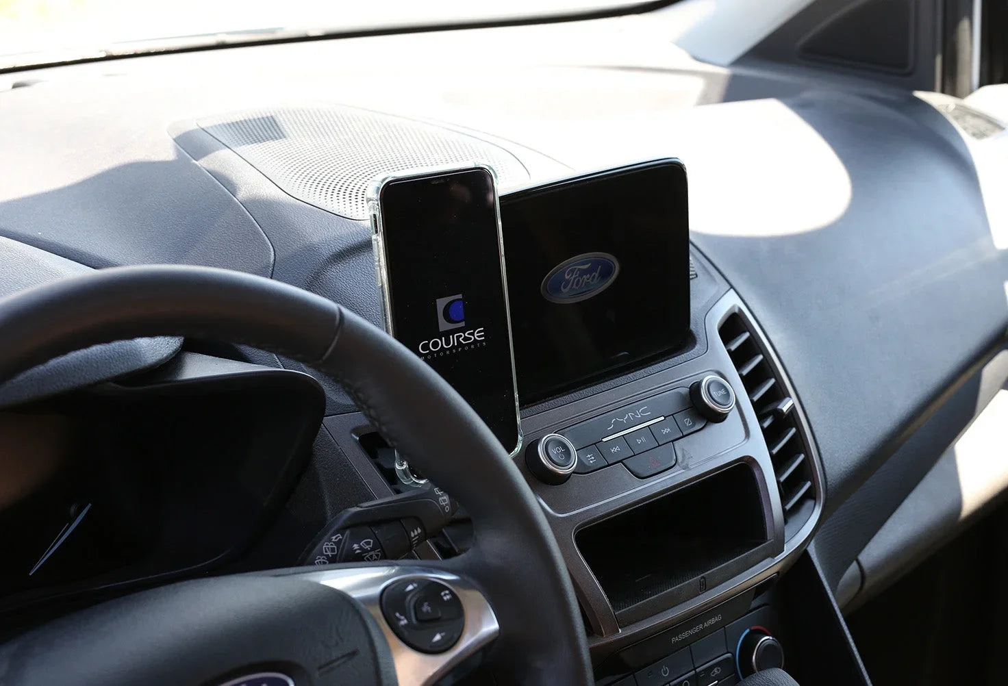 Direct Fit Phone Mount: Ford Transit Connect (2020 - Present)
