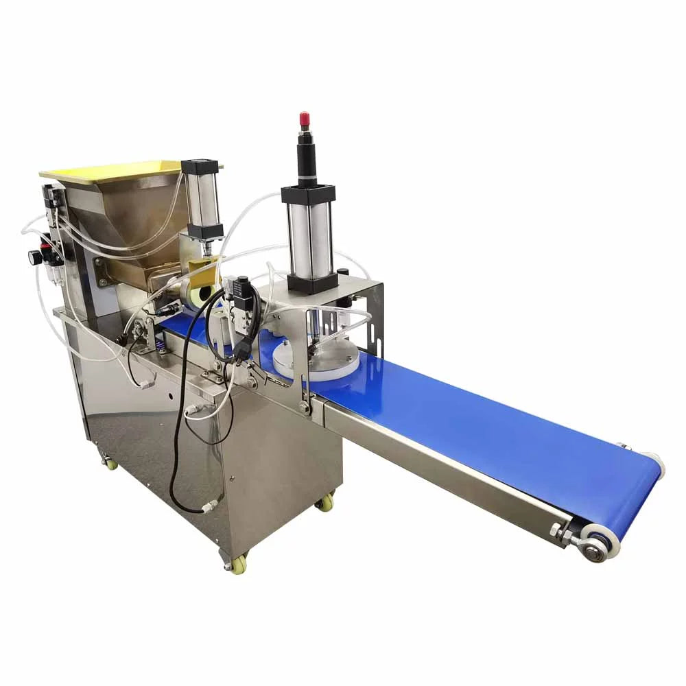 PreAsion 110V Full-automatic Dough Divider and Cake Pizza Dough Pastry Press Machine