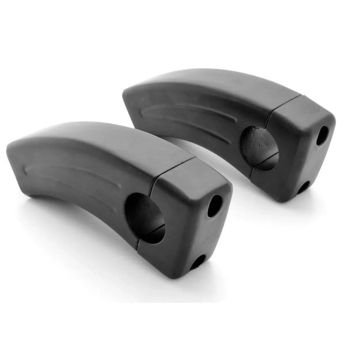 Krator 3.5" Black Motorcycle Handlebar Pullback Risers Compatible with Yamaha TX SR CS YX RD 350 400 500 600 650 750