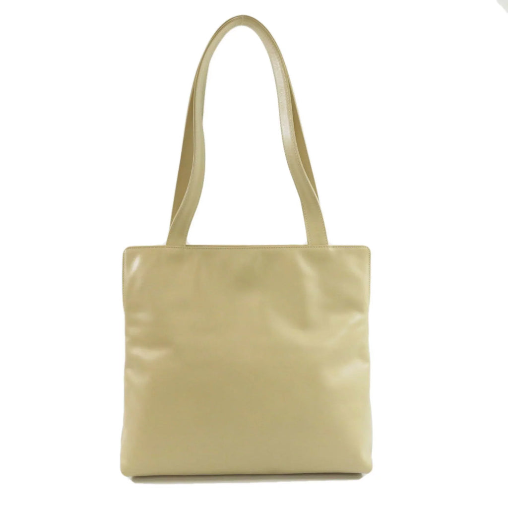 Pre-Owned Chanel coco mark tote bag lambskin ladies CHANEL (Good)