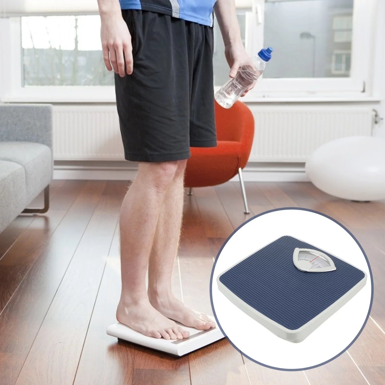 NICEXMAS Extra-large Dial Scale Bathroom Scale Useful Bathroom Body Scale Tough Scale
