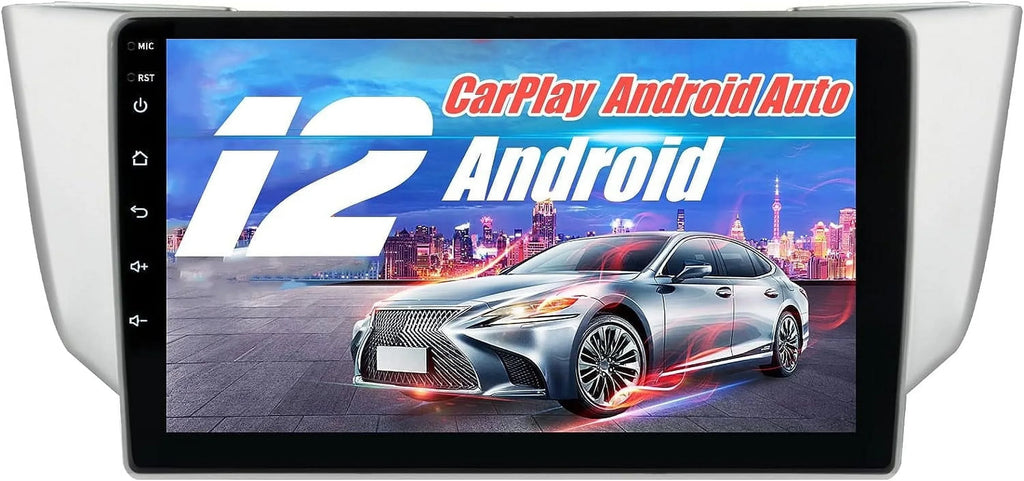 Car Stereo for Lexus Toyota Harrier Lexus RX300 RX330 RX350 RX400H 2003-2009,Android 12 Car Radio 2GB + 32GB with GPS/FM/WiFi/USB, Support SWC/Wired Carplay Android Auto