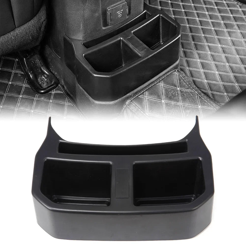 BFY Rear Cup Holder Drink Holder Seat Storage Organizer for Jeep wrangler JL 2018-20