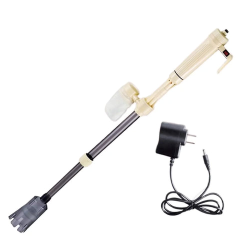 Automatic Gravel Cleaner, Electric Aquarium Cleaner Fluid Filter, Aquarium Vacuum Gravel Cleaner for Medium and Large Tanks