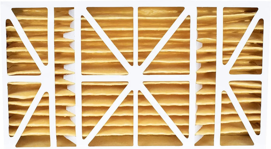 Filterbuy 15.75x27.63x3.50 MERV 11 Pleated HVAC AC Furnace Air Filters for Aprilaire Space-Gard 104/2140 (1-Pack)