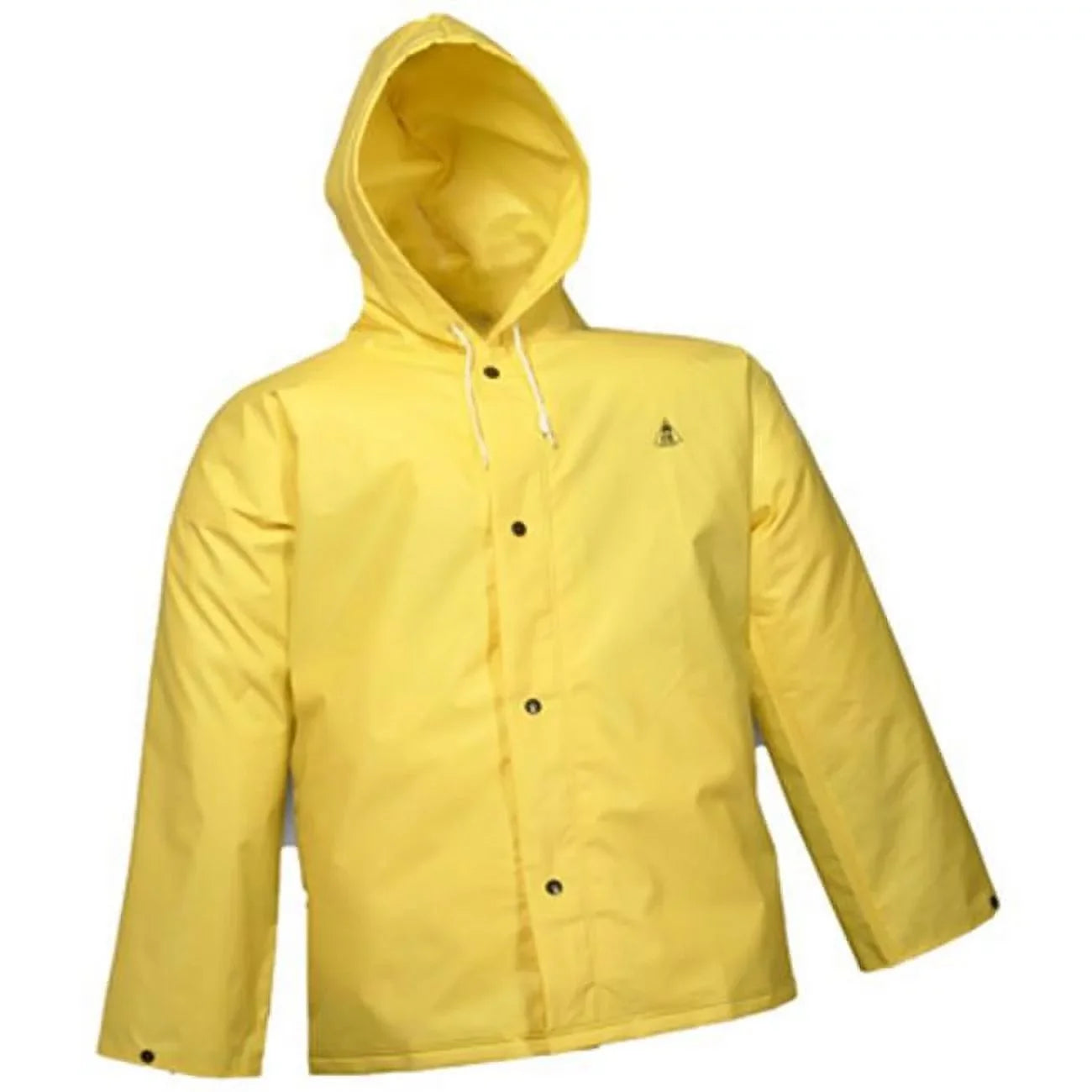 Tingley Rubber J56107.SM Small Durascrim Jacket With Attached Hood- PVC Yellow