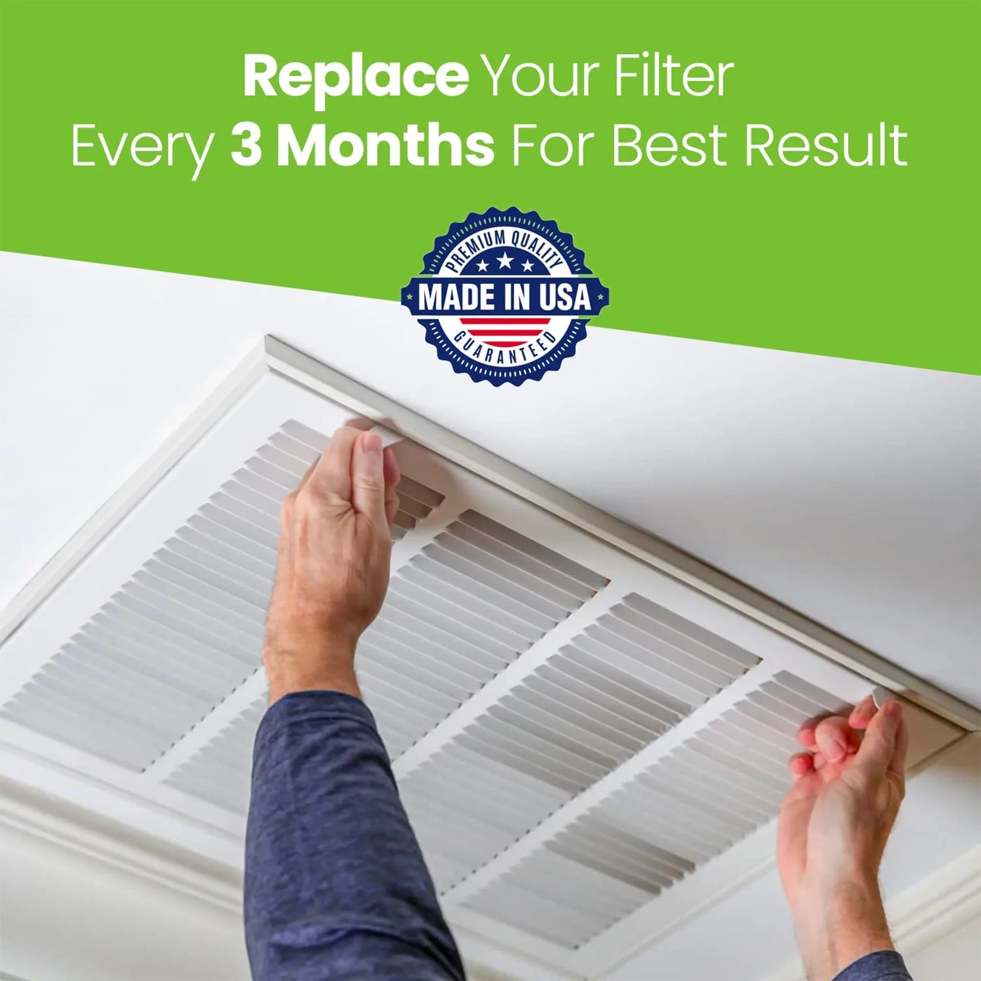 Filti 6500 Pleated Home HVAC Furnace 20x25x1 MERV 11 Air Filter (4 Pack)