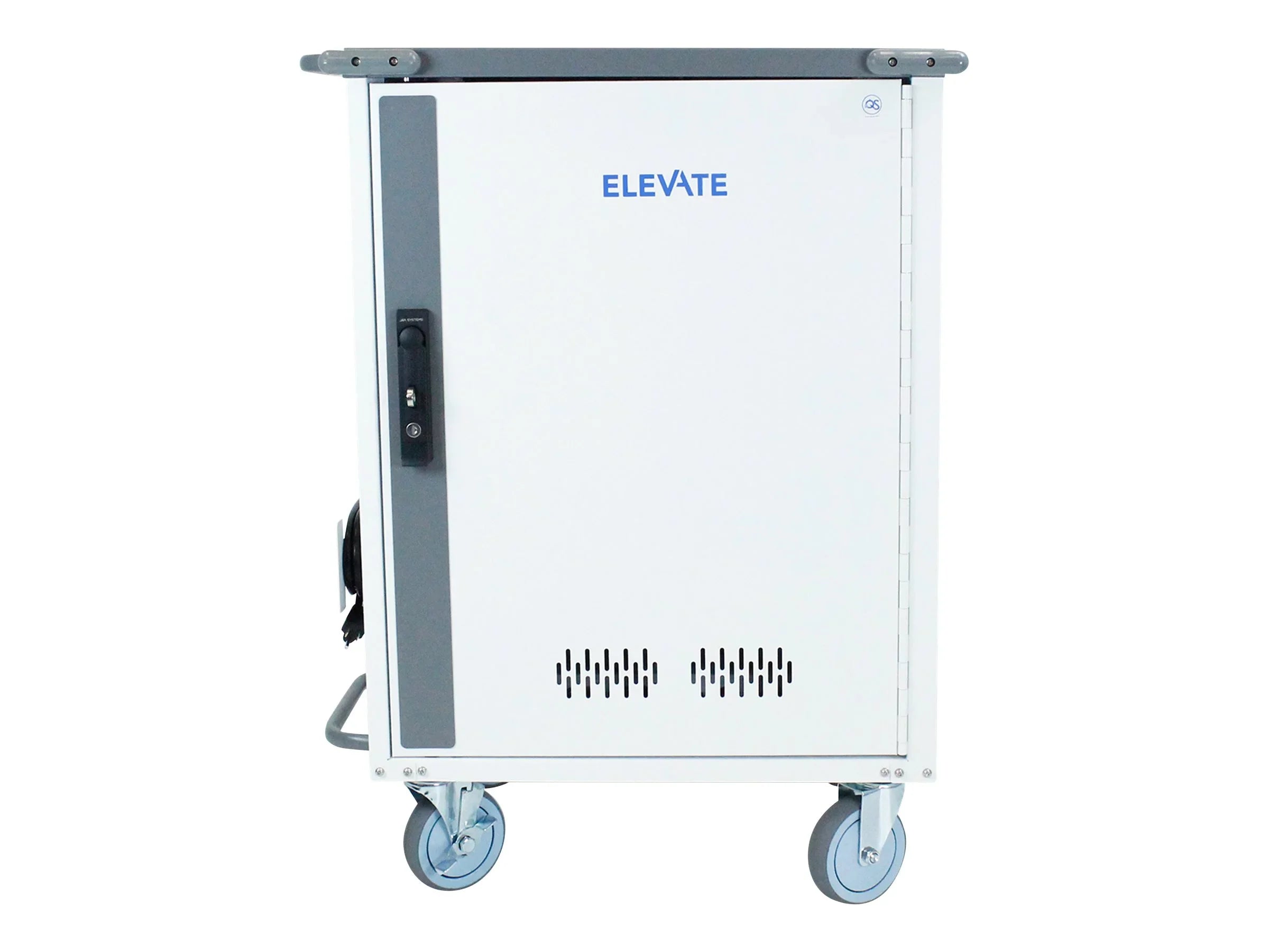 JAR Systems Elevate Charging Cart with 2x 16-Port USB-C Quick-Sense Hubs