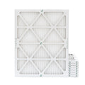 15x20x1 MERV 10 Pleated AC Furnace Air Filters by Glasfloss Industries. ( 8 Pack ) Exact Size: 14-1/2 x 19-1/2 x 7/8